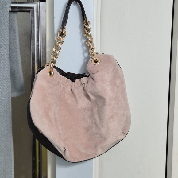 Juicy Couture Viral NWT Velvet Pink Shoulder Bag Set - Picture 7 of 11